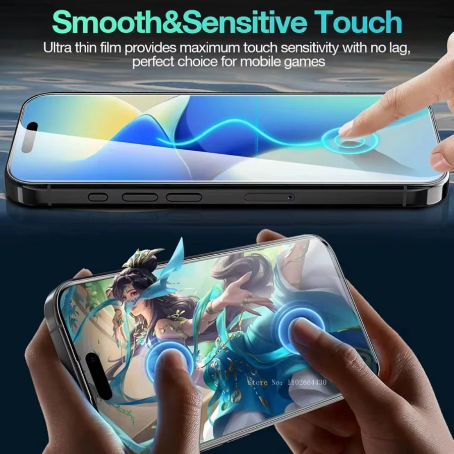 4 Stück Hydrogelfolie Displayschutzfolie für Realme 14 13 12 11 Pro Max 15T 14 Pro 14T 12 Plus transparent - Bild 6