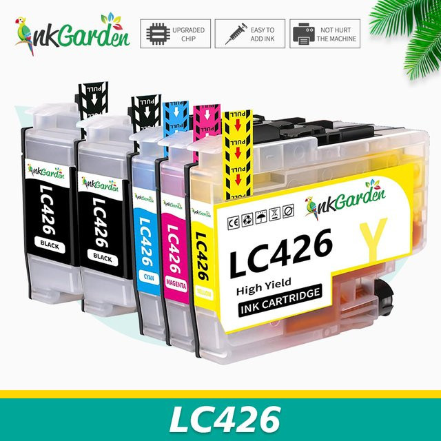 InkGarden LC426 LC426XL kompatible Tintenpatronen für Brother MFC-J4335DW MFC-J4340DW MFC-J4535DW MFC-J4540DW in Schwarz und Multicolor - Bild 1