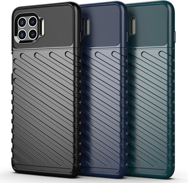 Stoßfeste Silikon-Handyhülle von Motorola für Moto G 5G Plus, One 5G und One 5G UW in Schwarz - Bild 1