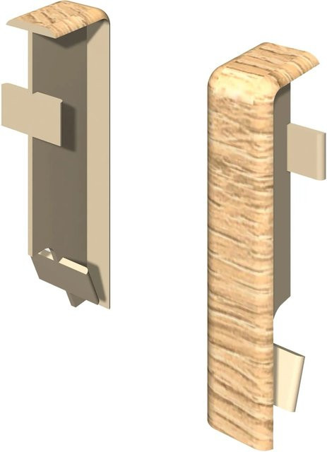 Egger Zwischenstück Kubisch Eiche Sand 6 cm, 2 Stück - Bild 1