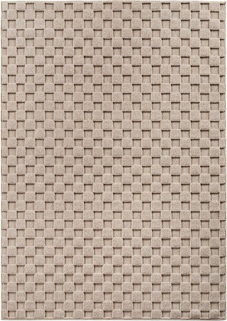 Ayyildiz Flachgewebeteppich Helix in Beige mit modernem Design, Breite: 60 cm, Länge: 110 cm - Bild 1