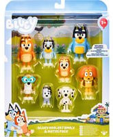 Moose Toys Bluey 8-Figuren Mega-Pack mit Spielgebäude - Bild 1