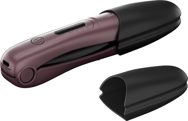 Grundig Mini Haarglätter, Violett - Bild 1