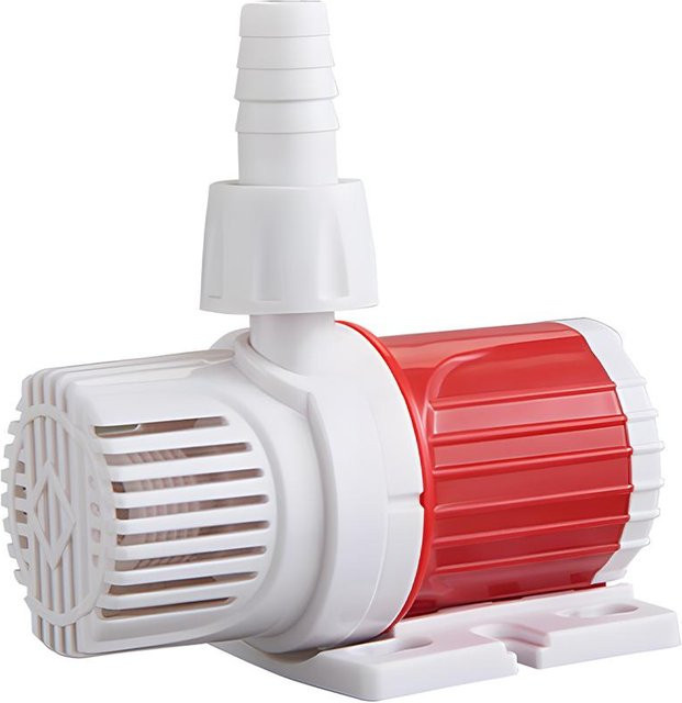 Igeteck DC-Aquariumpumpe in Weiß, 20 W, 1000–1200 l/h, leise Tauchpumpe mit 12 V und hoher Förderleistung - Bild 1