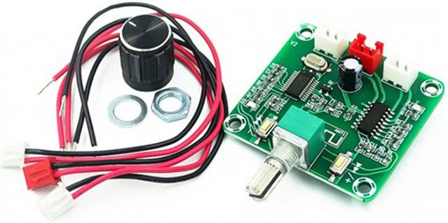 JETTING XH-A158 Bluetooth 5.0 Wireless Speaker Amplifier Board, Audio Power Amplifier Modul für DIY Lautsprecher, Grün - Bild 1