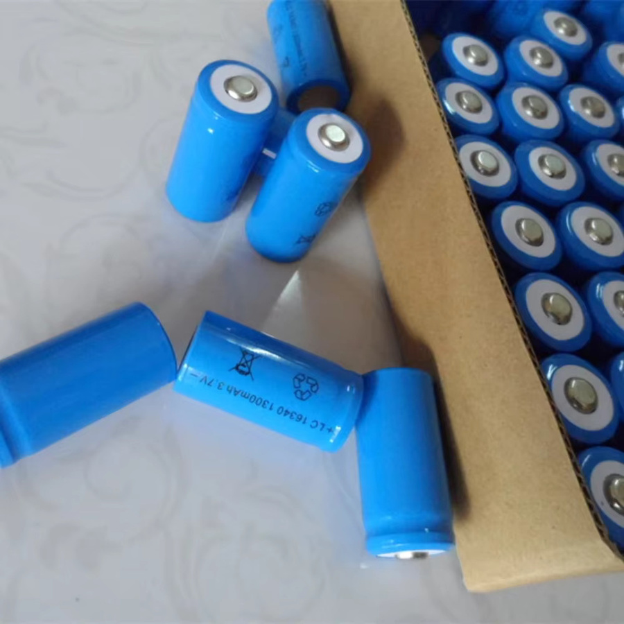 NDNNAS 16340 CR123A Li-Ion-Akku 3,7 V 1300 mAh in Blau für LED-Taschenlampen und Laserstifte - Bild 3