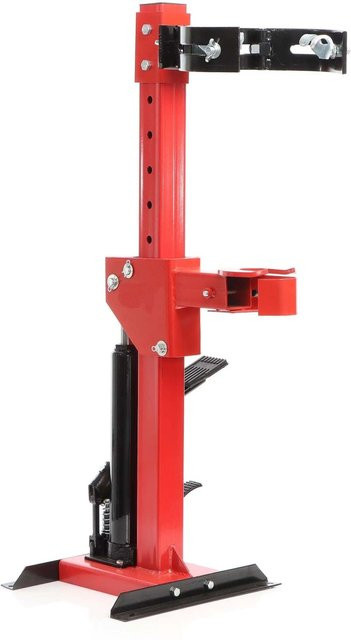 Xpotool Hydraulischer Federspanner mit Standfuß 1000kg in Rot für die Kfz-Montage - Bild 1