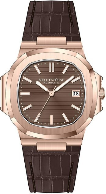 Specht & Söhne Armbanduhr, Automatik, Edelstahl, Roségold, 40 mm, Herren - Bild 1