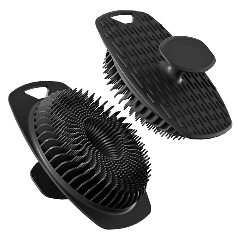 hedahlia Silikon-Peelingbürste, Schwarz, Unisex - Bild 6
