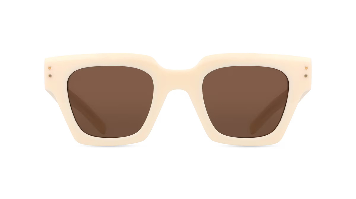 Dolce&Gabbana 0DG4413 Sonnenbrille, Vollrand, Quadratisch, Acetat, Herren, beige - Bild 1