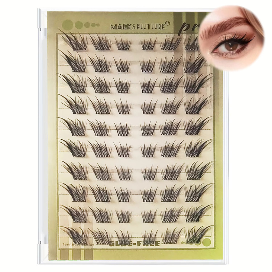 Marks Future Falsche Wimpern, C-Curl, Natürlich - Bild 4