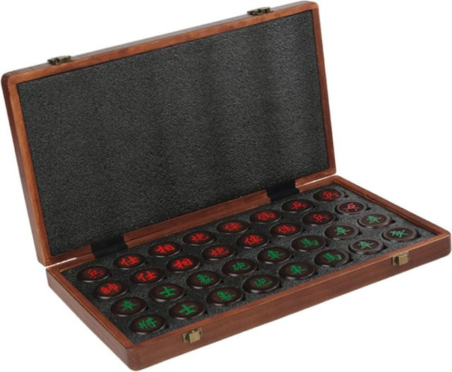 Tooyful Xiangqi, Chinesisches Schachspiel-Set, Holz, Familienspiel - Bild 1