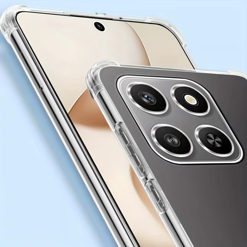 Transparente Silikon Schutzhülle für Honor 400 Smart 5G und Honor X7D 5G - Bild 2