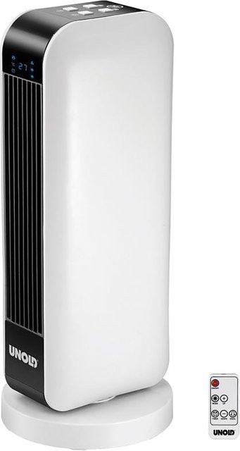 Unold Keramik-Heizlüfter 86430 in Schwarz und Weiß - Bild 1