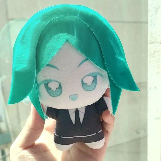 Yiran toy Anime Edelsteine Phosphophyllit Stoffpuppe, Plüschtier, 10cm, ab 18 Jahren - Bild 1