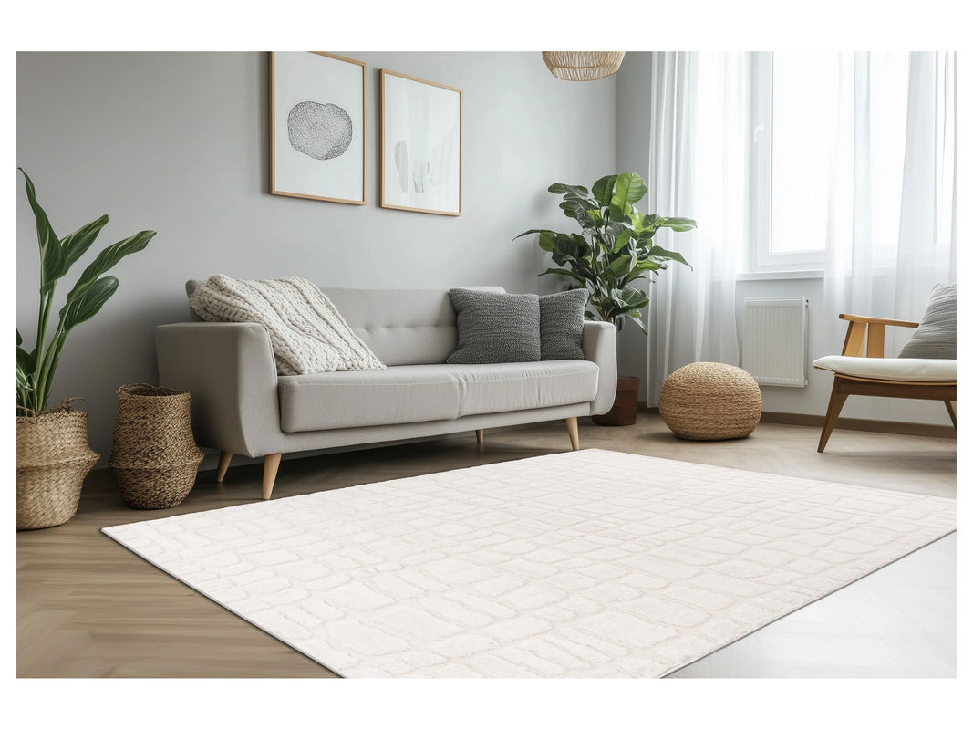 KAYOOM Teppich Angel in Taupe, modern und pflegeleicht, B/T: 80 x 150 cm - Bild 2