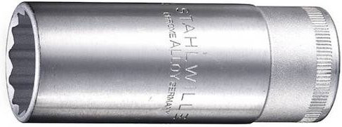 Stahlwille Steckschlüsseleinsatz 1/2 Zoll SW 32mm Länge 83mm Silber - Bild 1