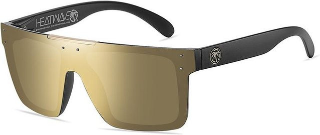 Super Six HW03 Sonnenbrille, polarisiert, beige, Kunststoff, Vollrand, Damen, rechteckig - Bild 1