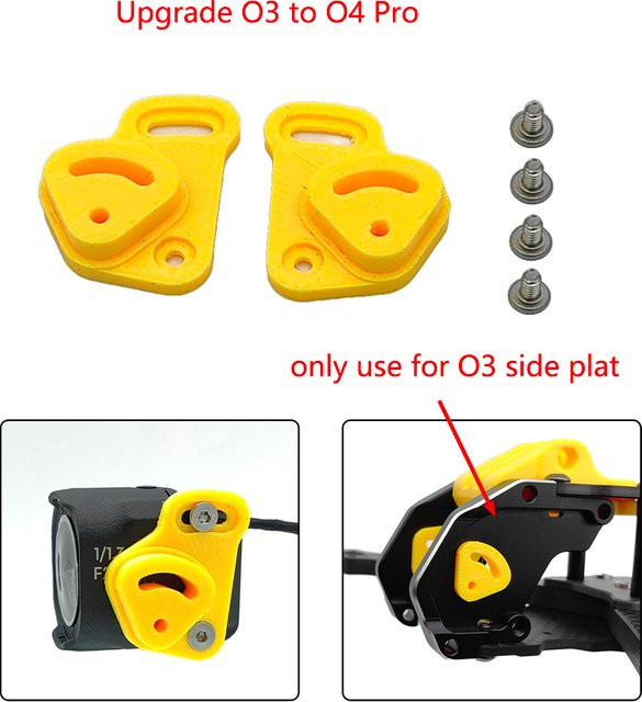 Speedybee O4 Pro Upgrade-Kit aus TPU für Speedybee Mario 5 in Gelb - Bild 1