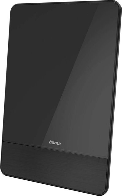 Hama Pro Zimmerantenne Schwarz für DVB-T2, DAB und DAB+ mit automatischer Verstärkung - Bild 1