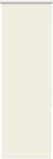 vidaXL Verdunkelungsrollo aus Polyester in Cremeweiß, B: 60 cm, H: 130 cm - Bild 1