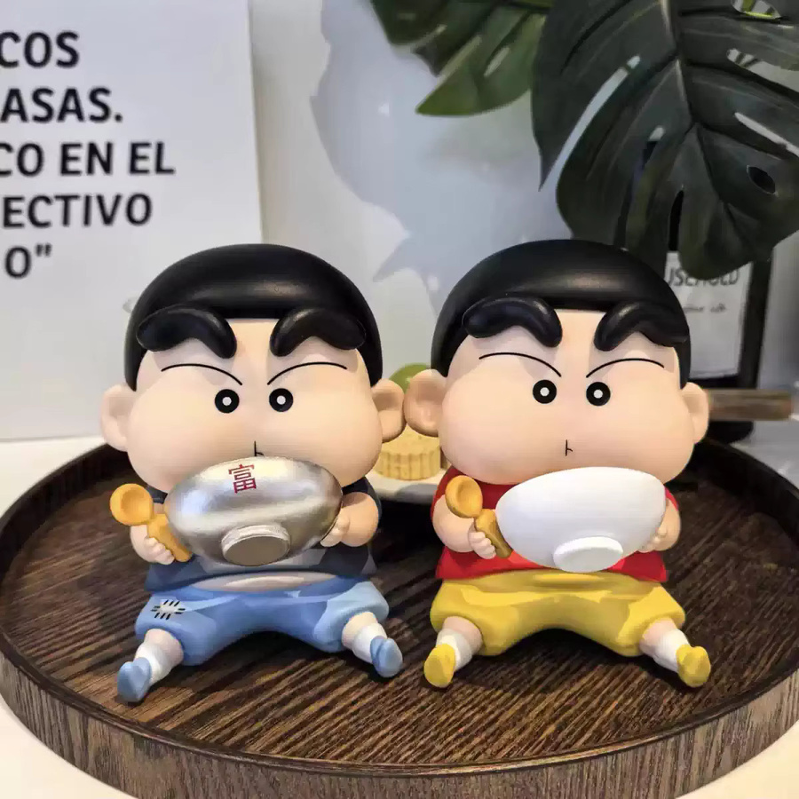 52TOYS Crayon Shin-chan Honey Pot Bee Anime Figur als dekoratives Sammlerstück für Schreibtisch und Auto - Bild 1