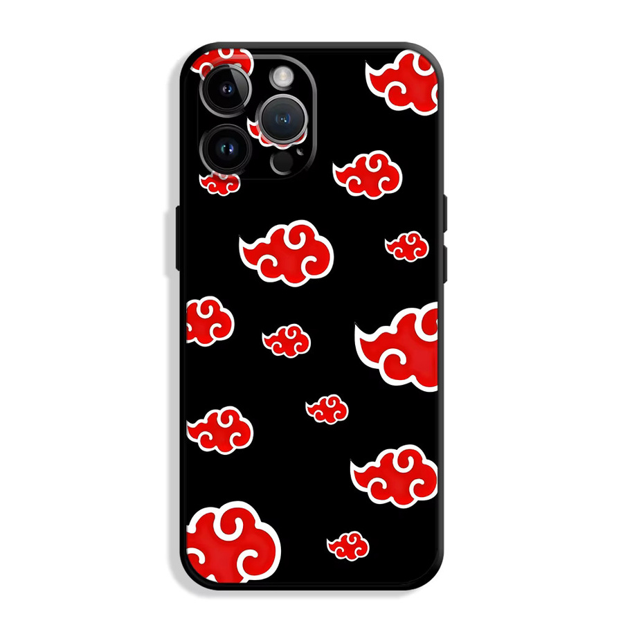Schutzhülle für Honor 90 Lite X9a X7a X8 8X X7 X9c 70X9 mit Akatsuki Cloud Design in Schwarz - Bild 5