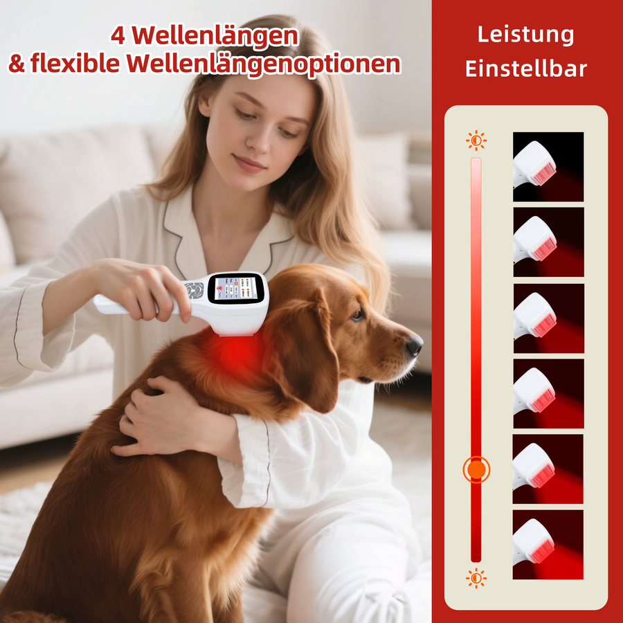 ZJKC Rotlicht-Kaltlasertherapiegerät, Unisex, Weiß - Bild 5