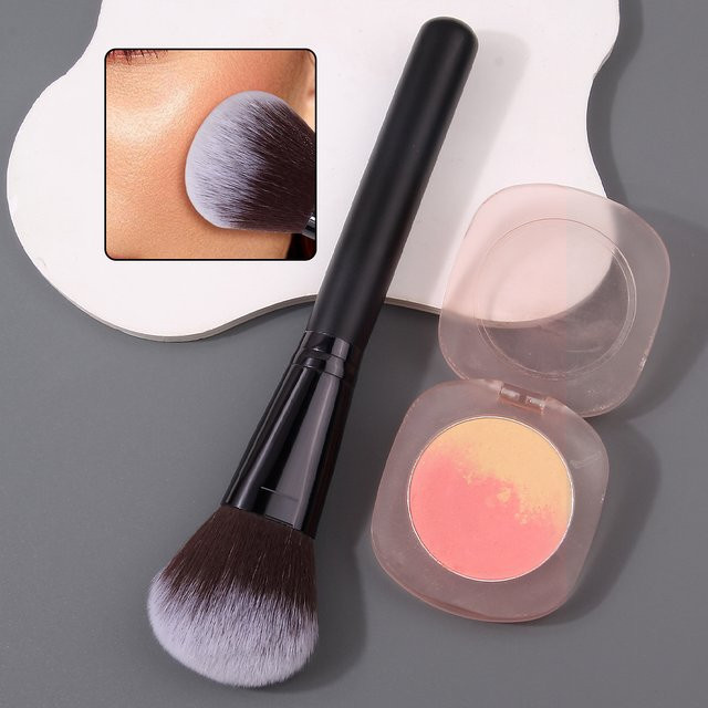 Multifunktionaler Make-up-Pinsel, Puder-, Kontur- und Rougepinsel, Unisex - Bild 1