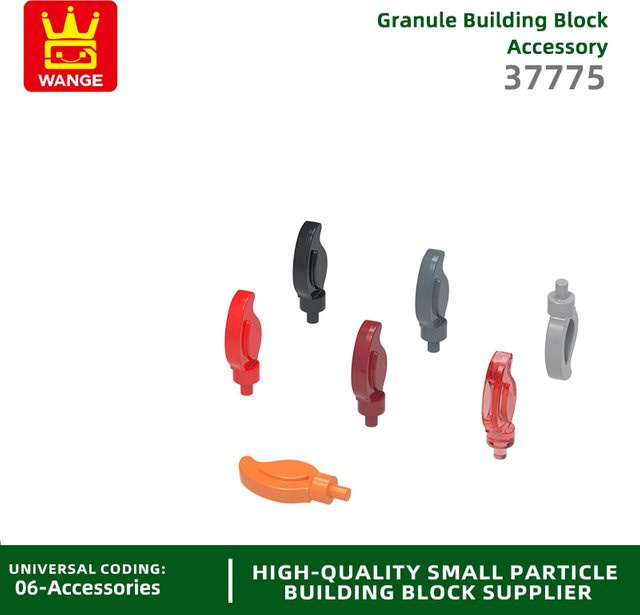 WANGE Flammenblock 37775, Bausteine Zubehör, 909-teiliges Set - Bild 1