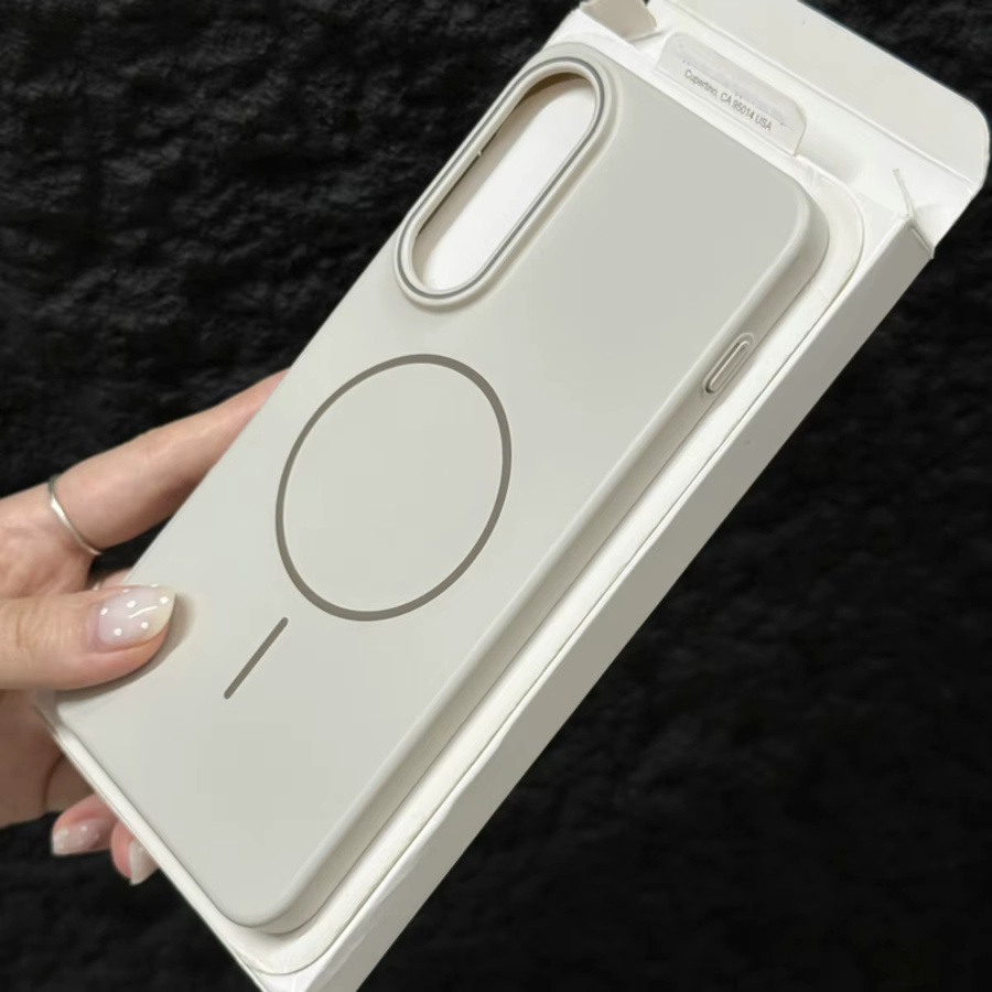 Ultradünne PC-Magnethülle für OnePlus Modelle in Grau mit MagSafe-Kompatibilität und stoßfestem Schutz - Bild 3