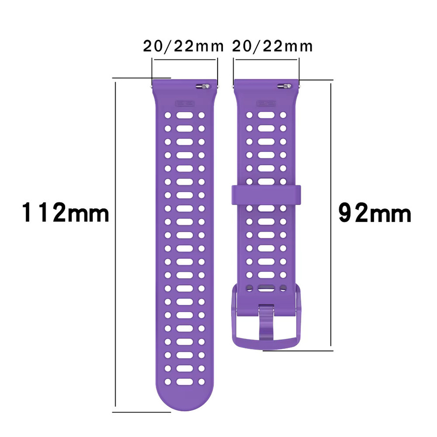 Amazfit Uhrenarmband Silikon, Unisex, 20 mm, 22 mm - Bild 5
