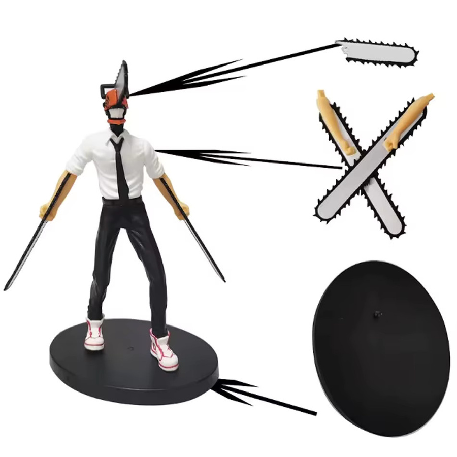 Bandai Chainsaw Man Power Denji Actionfigur, Einzelfigur, Kunststoff - Bild 4