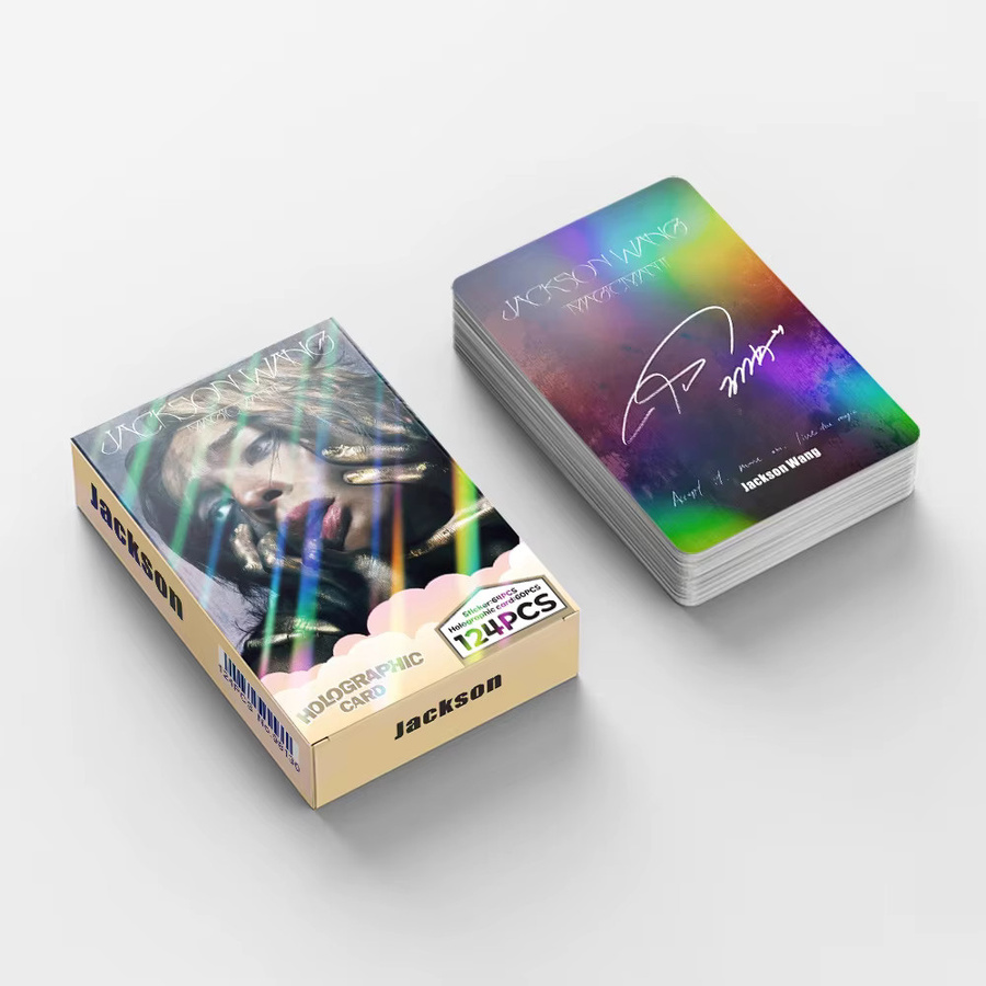 Jackson Wang MAGICMAN 2 Album Set mit 124 Stück holografischen Lernkarten und Bonus-Aufklebern in Multicolour - Bild 3