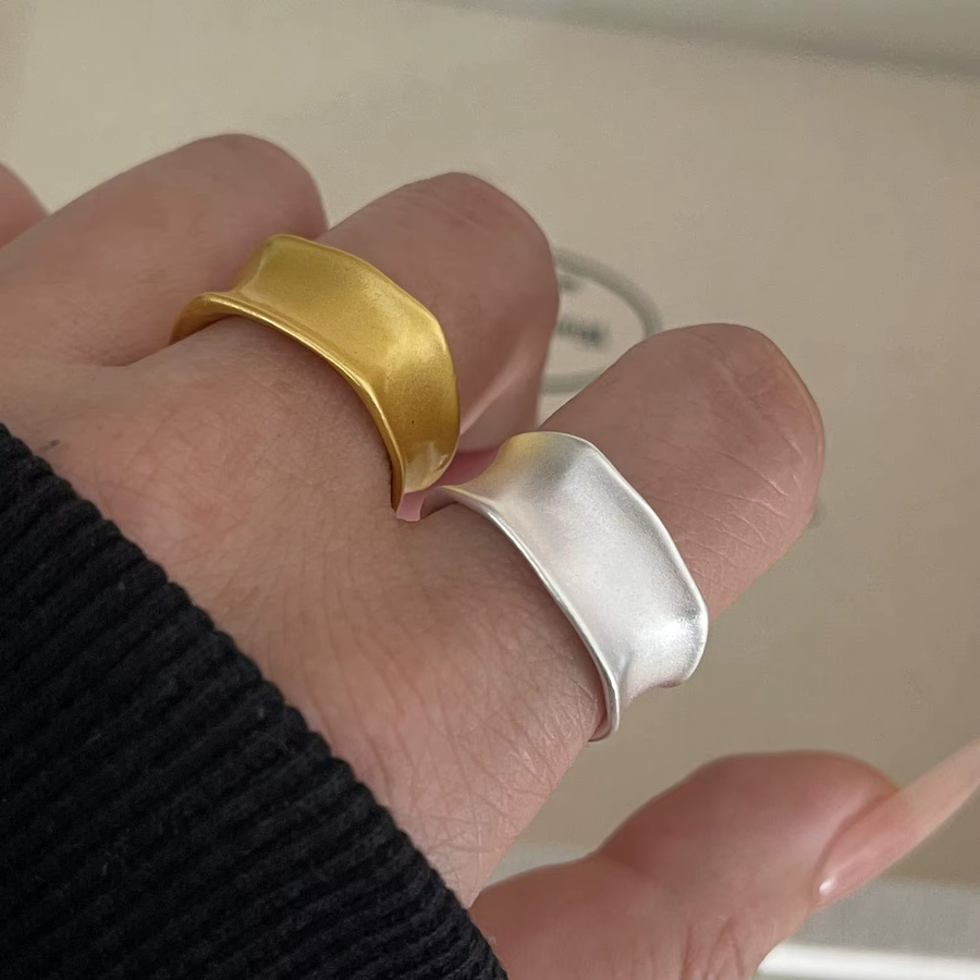 BF CLUB Ring 925 Silber, Gold, Damen - Bild 2