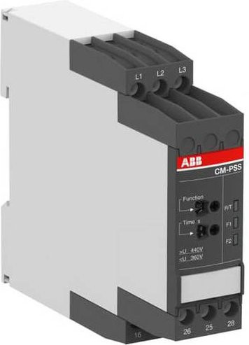 ABB CM-PSS.41P 1SVR740784R3300 Überwachungsrelais mit 2 Relais-Ausgängen in Weiß - Bild 1