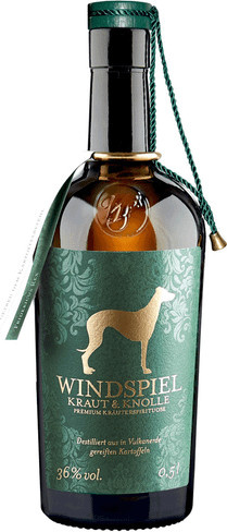 Windspiel, Obst- & Kräuterbrand, Kräuter, 0,5 l - Bild 1
