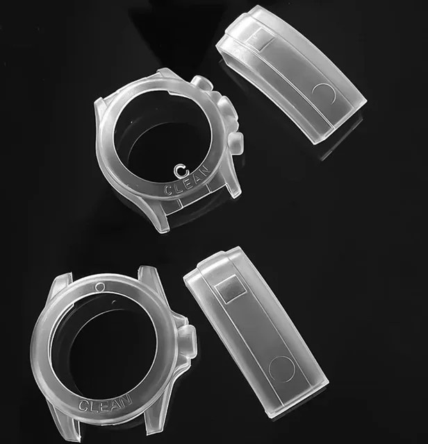 OAKCHARM Silikon-Schutzfolie, 40 mm, Weiß, Unisex - Bild 1