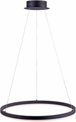 Paul Neuhaus LED-Pendelleuchte Titus in Anthrazit, höhenverstellbar und stufenlos dimmbar, Durchmesser: 60 cm - Bild 2
