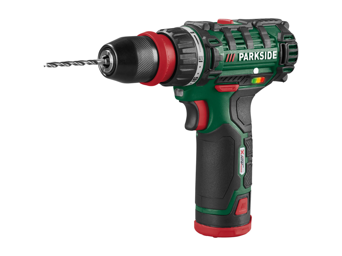 Parkside 12 V Akku-Bohrschrauber-Set PBSA 12 F5 mit Akku und Ladegerät - Bild 2