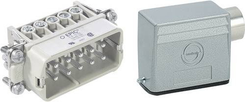 LAPP Steckverbinder-Set EPIC KIT H-A 10 mit PE-Schrauben in Grau - Bild 1