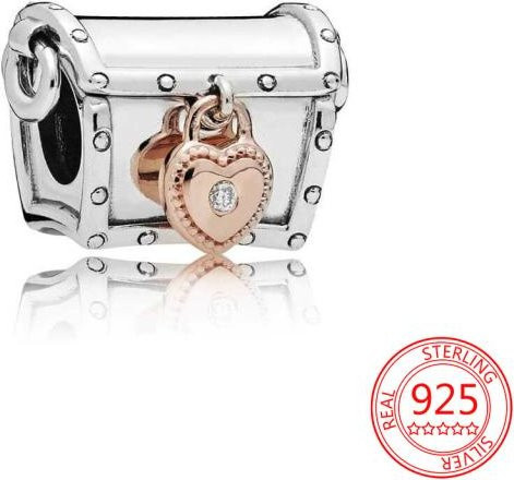 Allbestart Perlenanhänger 925 Silber, Perle, Zirkonia, Damen - Bild 1