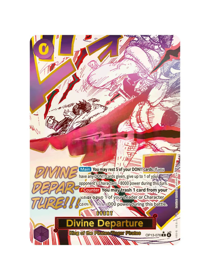 Bandai One Piece Divine Departure OP13-076 Roger Pirates, Sammelkarten-Spiel - Bild 2