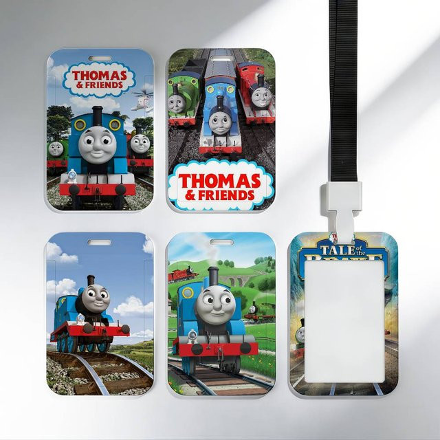 T-Thomas-And-Friends Kartenhüllen mit Ausweishalterband für Kinder und Studenten, Multicolor, Kunststoff - Bild 1