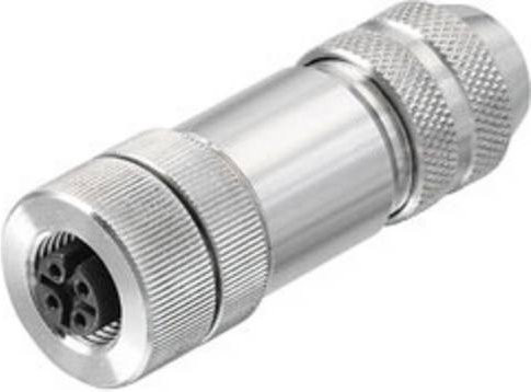 Weidmüller Sensor-/Aktor-Steckverbinder Buchse in Silber, 1365580000 - Bild 1