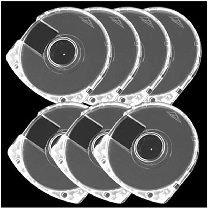 5er Set Ersatz UMD Disc Abdeckung für PlayStation PSP 1000 2000 3000 in Transparent - Bild 2