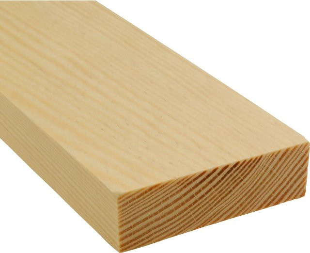 Döllken Profiles Rechteckleiste aus Kiefer in Beige und Braun, B/H: 47 x 19 mm, Länge: 2100 mm - Bild 1