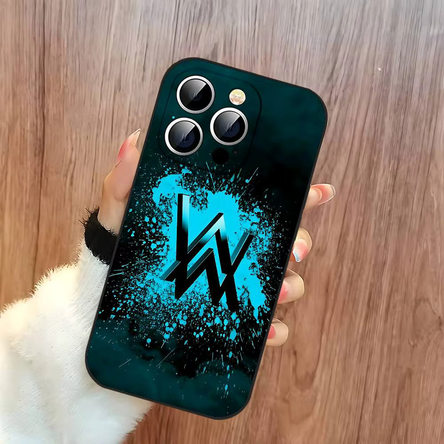 Alan Walker DJ Handyhülle Schwarz für iPhone 17, 16, 15, 14, 13, 11 Pro Max, Plus, X, XR, XS Max und 13 Mini - Bild 4