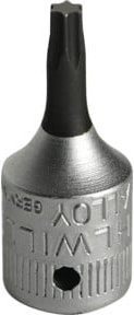 Stahlwille Schraubendrehereinsatz TX T15 1/4 Zoll in Silber aus Edelstahl - Bild 1