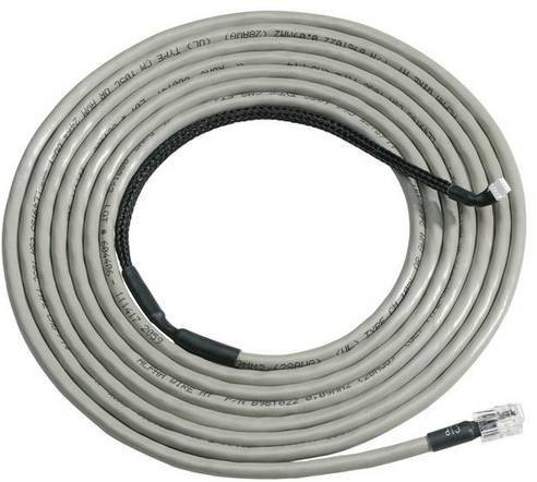 Hager HTC370H Verbindungskabel mit CIP-Stecker auf CIP-Stecker in Grau, Länge: 10 m - Bild 1